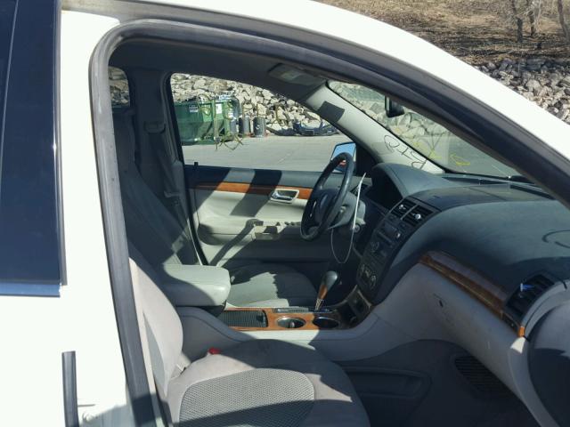 5GZEV23728J144522 - 2008 SATURN OUTLOOK XR თეთრი ფოტო 5