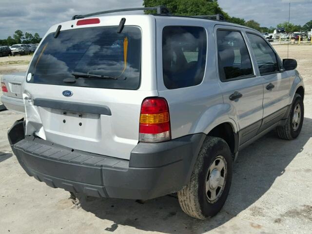 1FMYU02Z96KB99058 - 2006 FORD ESCAPE XLS SILVER photo 4