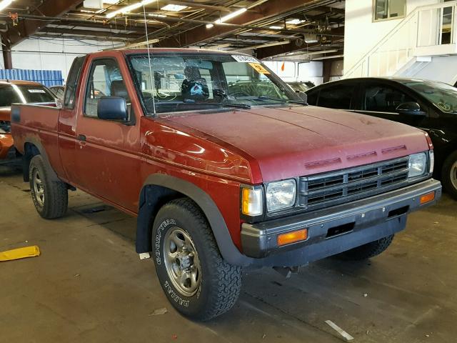 1N6SD16Y6MC302071 - 1991 NISSAN TRUCK KING RED photo 1