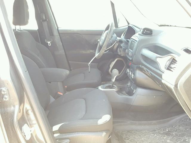 ZACCJBAT5GPD05934 - 2016 JEEP RENEGADE S 灰色 照片 5