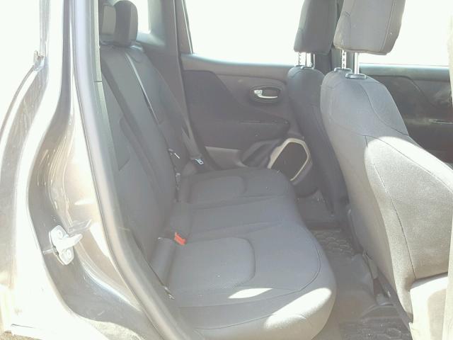 ZACCJBAT5GPD05934 - 2016 JEEP RENEGADE S 灰色 照片 6