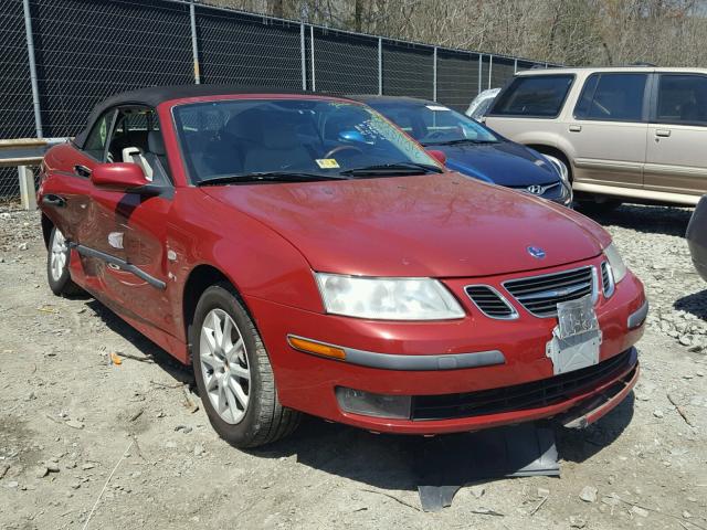 YS3FD75Y656017923 - 2005 SAAB 9-3 ARC RED photo 1