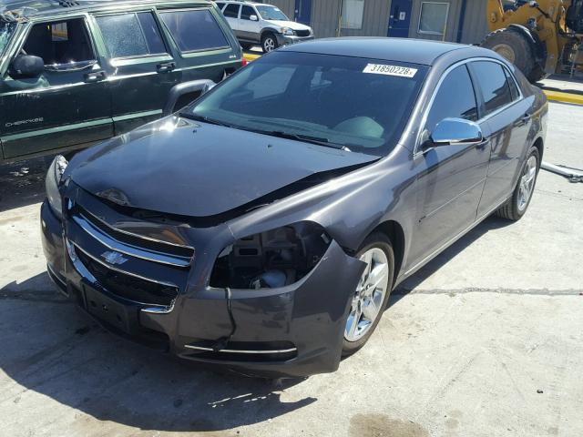 1G1ZC5EB0A4160856 - 2010 CHEVROLET MALIBU 1LT GRAY photo 2