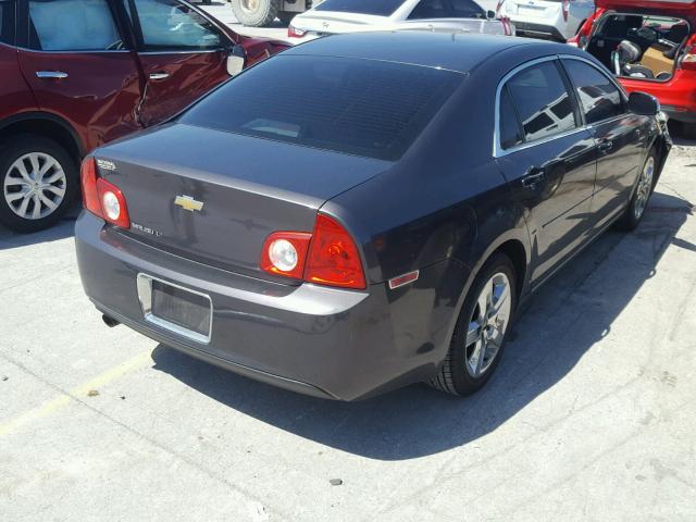 1G1ZC5EB0A4160856 - 2010 CHEVROLET MALIBU 1LT GRAY photo 4