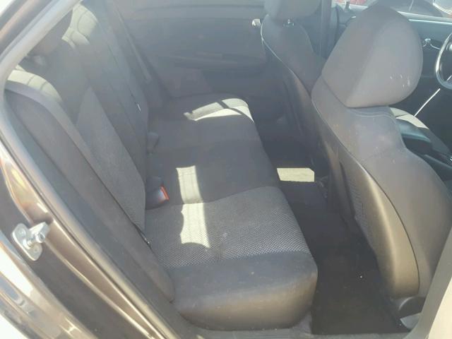 1G1ZC5EB0A4160856 - 2010 CHEVROLET MALIBU 1LT GRAY photo 6