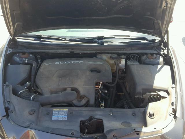 1G1ZC5EB0A4160856 - 2010 CHEVROLET MALIBU 1LT GRAY photo 7