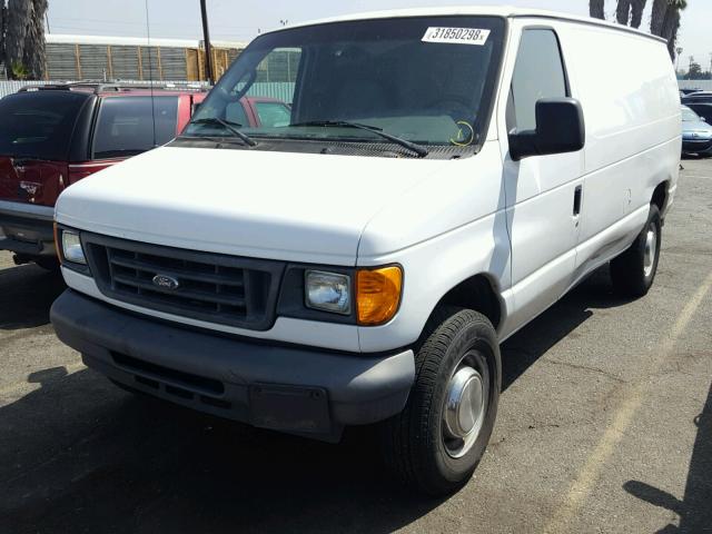 1FTNE24W86HA45263 - 2006 FORD ECONOLINE WHITE photo 2