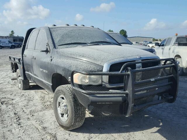 3D7KU28C74G261527 - 2004 DODGE RAM 2500 S BLACK photo 1