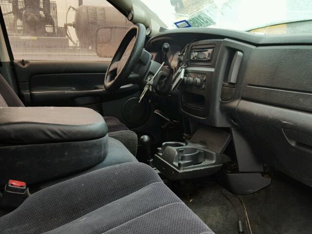 3D7KU28C74G261527 - 2004 DODGE RAM 2500 S BLACK photo 5