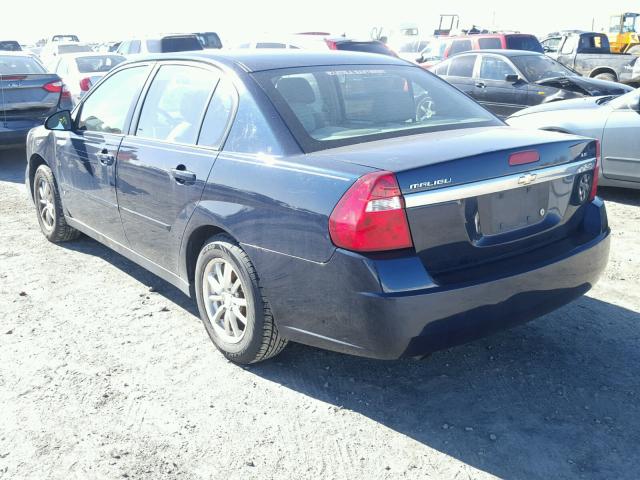 1G1ZS57F47F171925 - 2007 CHEVROLET MALIBU LS 蓝色 照片 3