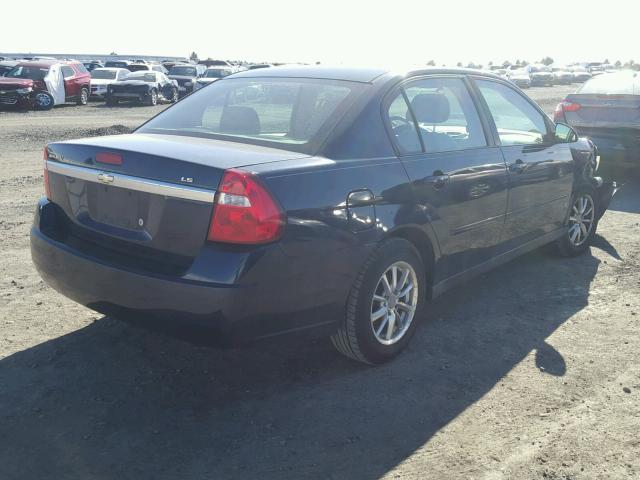 1G1ZS57F47F171925 - 2007 CHEVROLET MALIBU LS 蓝色 照片 4