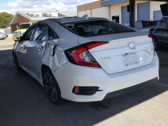 2HGFC1F73HH650638 - 2017 HONDA CIVIC EXL WHITE photo 3