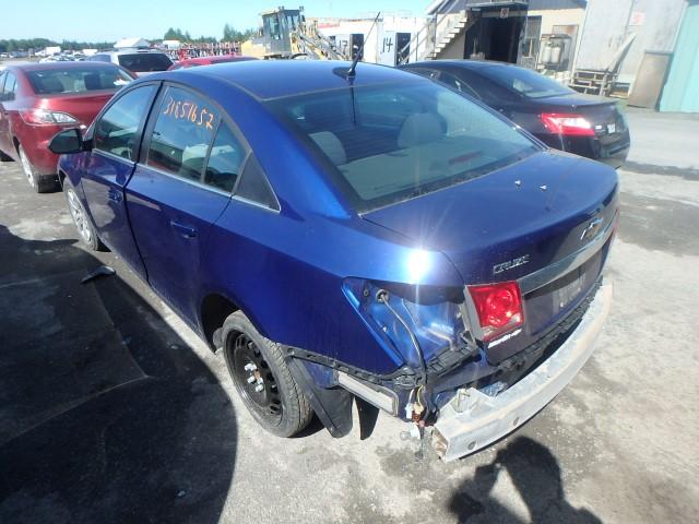 1G1PC5SH8C7356609 - 2012 CHEVROLET CRUZE LS BLUE photo 4