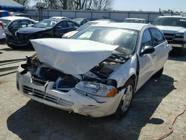 1B3AL46T86N227762 - 2006 DODGE STRATUS SX WHITE photo 2