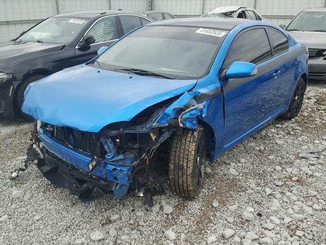 JTKDE3B71A0315799 - 2010 SCION TC BLUE photo 2