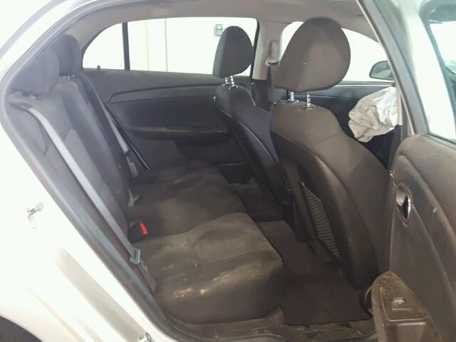 1G1ZC5E05AF281014 - 2010 CHEVROLET MALIBU 1LT SILVER photo 6