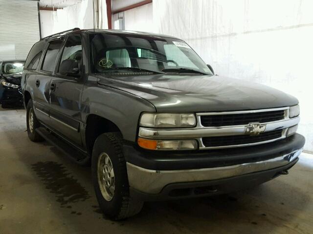 3GNFK16T81G208885 - 2001 CHEVROLET SUBURBAN K BLUE photo 1