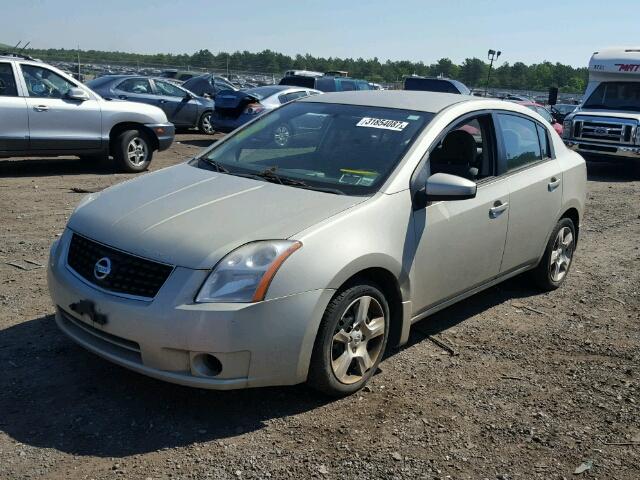 3N1AB61EX8L699330 - 2008 NISSAN SENTRA 2.0 TAN photo 2