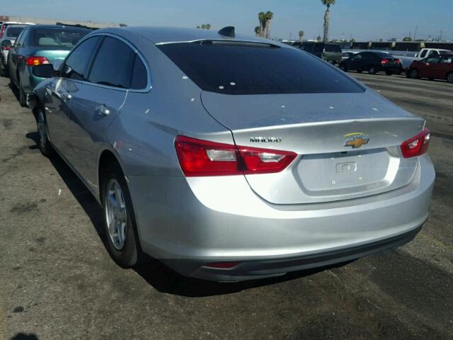 1G1ZB5ST4GF268216 - 2016 CHEVROLET MALIBU LS ვერცხლისფერი ფოტო 3