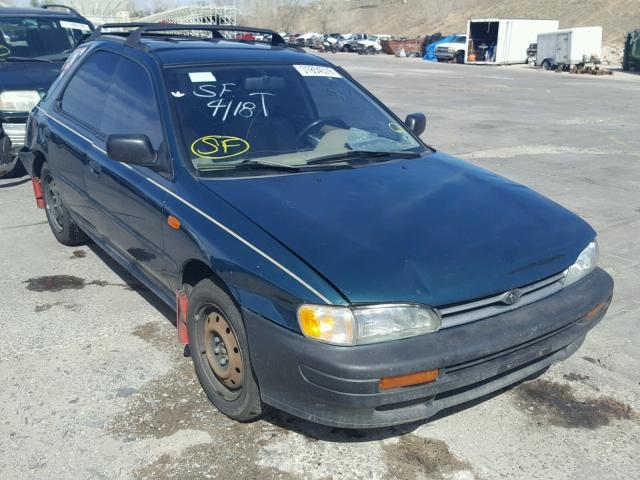 JF1GF6350SH815008 - 1995 SUBARU IMPREZA L GREEN photo 1