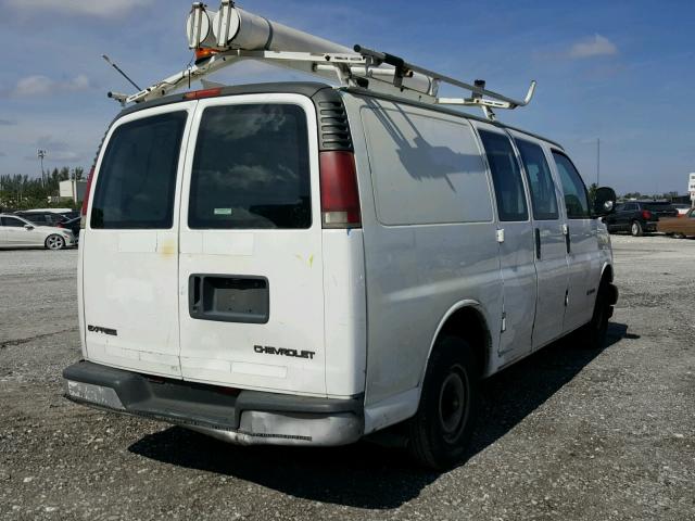 1GCFG25WX11141457 - 2001 CHEVROLET EXPRESS G2 WHITE photo 4