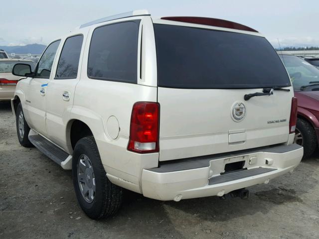 1GYEK63N54R189850 - 2004 CADILLAC ESCALADE L WHITE photo 3