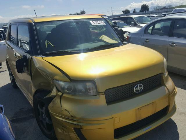 JTLKE50E681056828 - 2008 SCION XB YELLOW photo 1