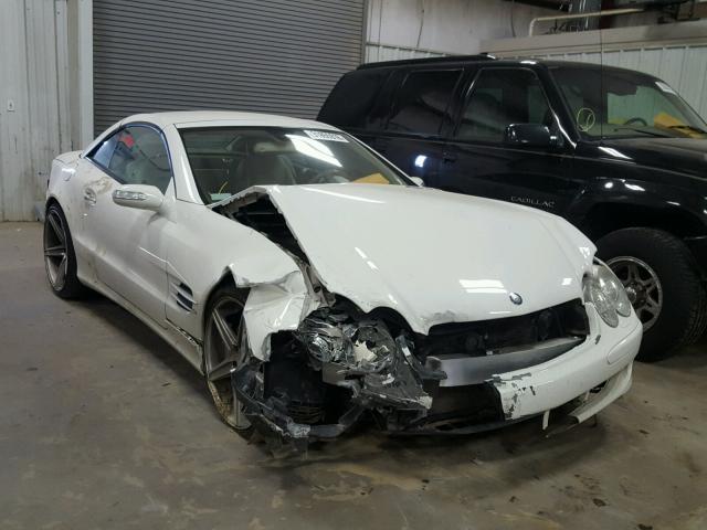 WDBSK75F36F111137 - 2006 MERCEDES-BENZ SL 500 WHITE photo 1