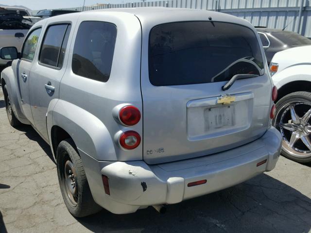 3GNDA13D76S640699 - 2006 CHEVROLET HHR LS SILVER photo 3