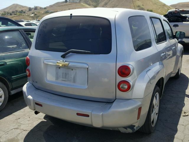 3GNDA13D76S640699 - 2006 CHEVROLET HHR LS SILVER photo 4