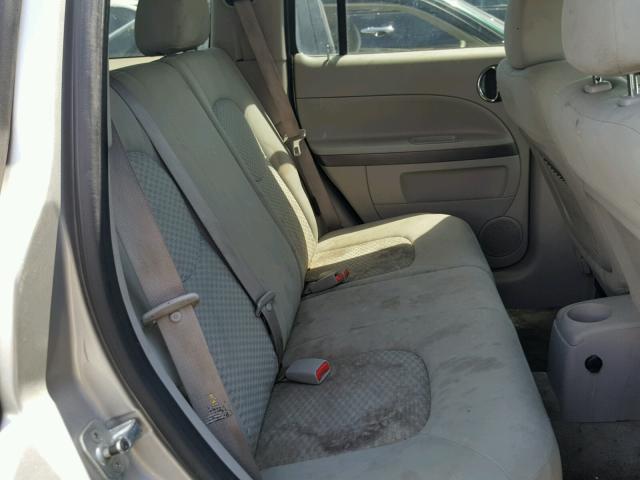 3GNDA13D76S640699 - 2006 CHEVROLET HHR LS SILVER photo 6