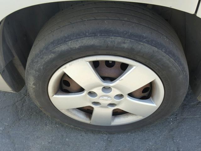 3GNDA13D76S640699 - 2006 CHEVROLET HHR LS SILVER photo 9