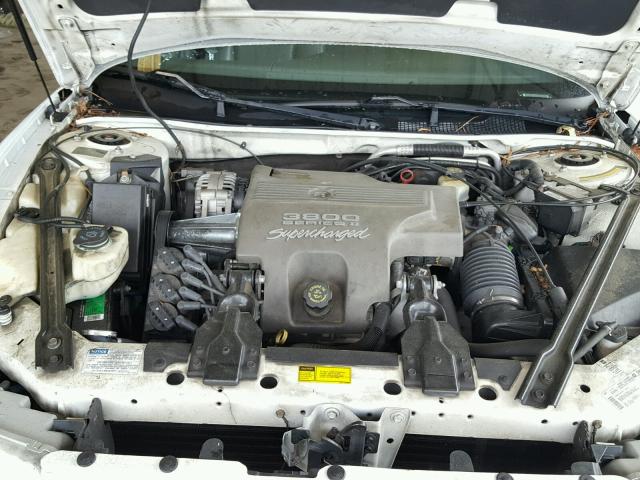 2G4WF5217V1426898 - 1997 BUICK REGAL GS WHITE photo 7