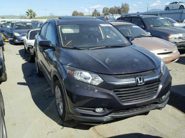 3CZRU5H76HM727463 - 2017 HONDA HR-V EXL BLACK photo 1