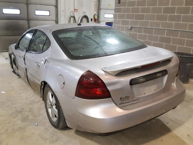2G2WP552161196741 - 2006 PONTIAC GRAND PRIX SILVER photo 3