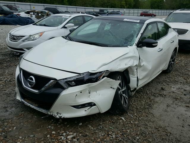 1N4AA6AP8JC368979 - 2018 NISSAN MAXIMA 3.5 WHITE photo 2