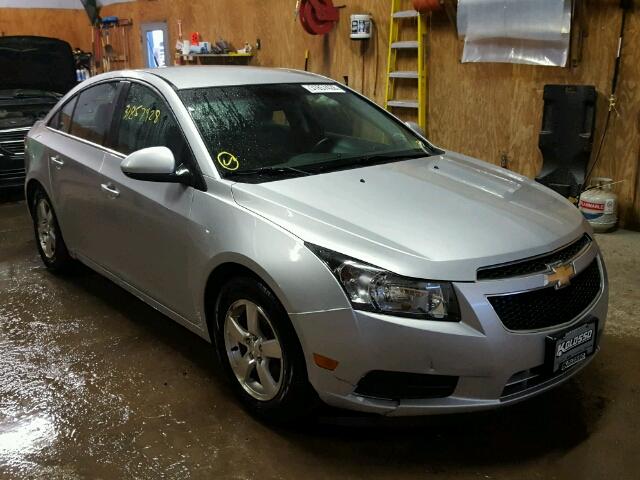 1G1PC5SB6D7281597 - 2013 CHEVROLET CRUZE LT SILVER photo 1