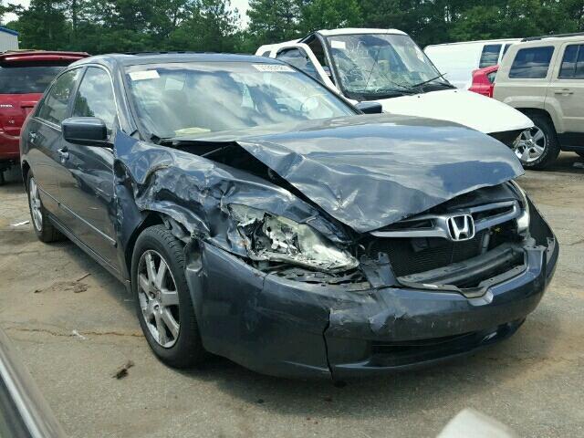 1HGCM66515A061755 - 2005 HONDA ACCORD EX GRAY photo 1