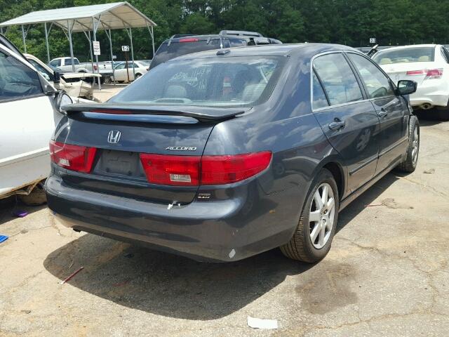 1HGCM66515A061755 - 2005 HONDA ACCORD EX GRAY photo 4