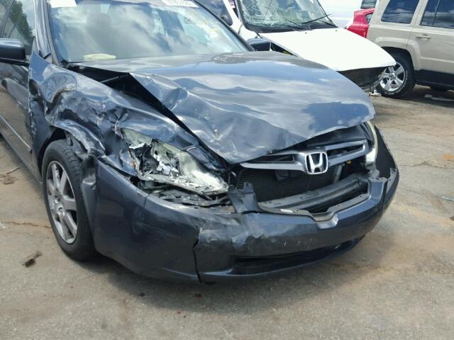 1HGCM66515A061755 - 2005 HONDA ACCORD EX GRAY photo 9