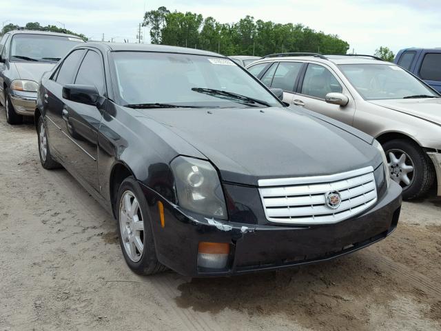 1G6DM57T160156255 - 2006 CADILLAC CTS BLACK photo 1