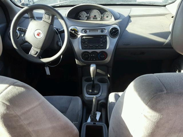 1G8AL52F15Z110420 - 2005 SATURN ION LEVEL SILVER photo 9