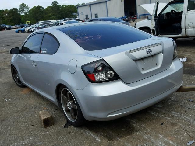JTKDE167X50030717 - 2005 TOYOTA SCION TC 银色 照片 3