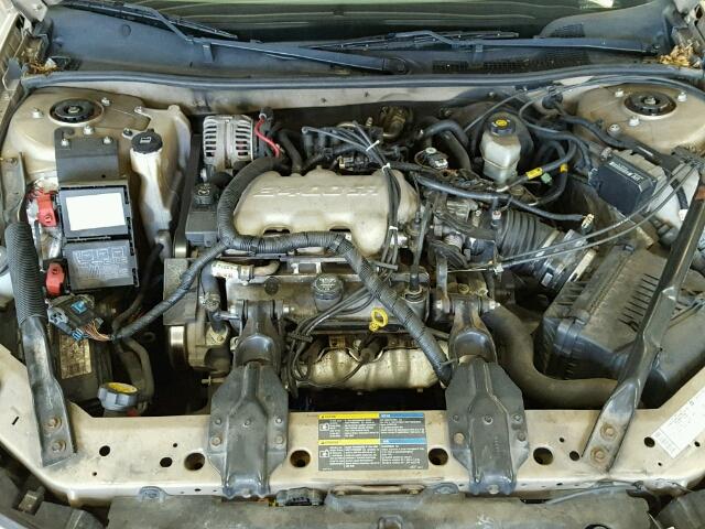 2G1WF52E059387167 - 2005 CHEVROLET IMPALA GOLD photo 7