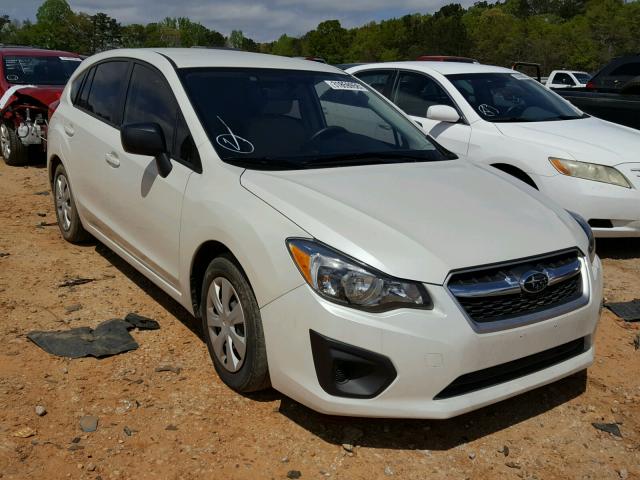 JF1GPAA65EH332257 - 2014 SUBARU IMPREZA BA WHITE photo 1