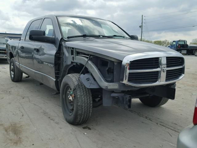 3D7KR19DX6G236059 - 2006 DODGE RAM 1500 GRAY photo 1