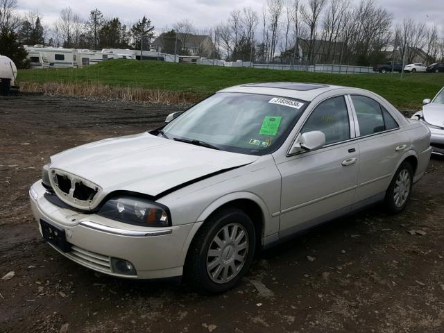 1LNHM86S54Y634518 - 2004 LINCOLN LS CREAM photo 2