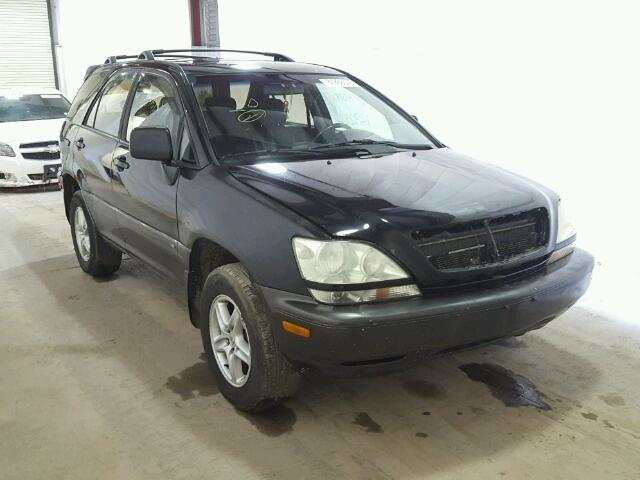 JTJHF10U220242766 - 2002 LEXUS RX 300 BLACK photo 1