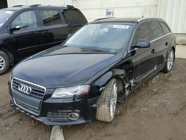 WAUVF68K99A143658 - 2009 AUDI A4 2.0T AV BLACK photo 2