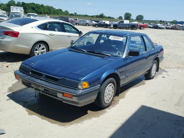 JHMAB5229FC067308 - 1985 HONDA PRELUDE 18 BLUE photo 2